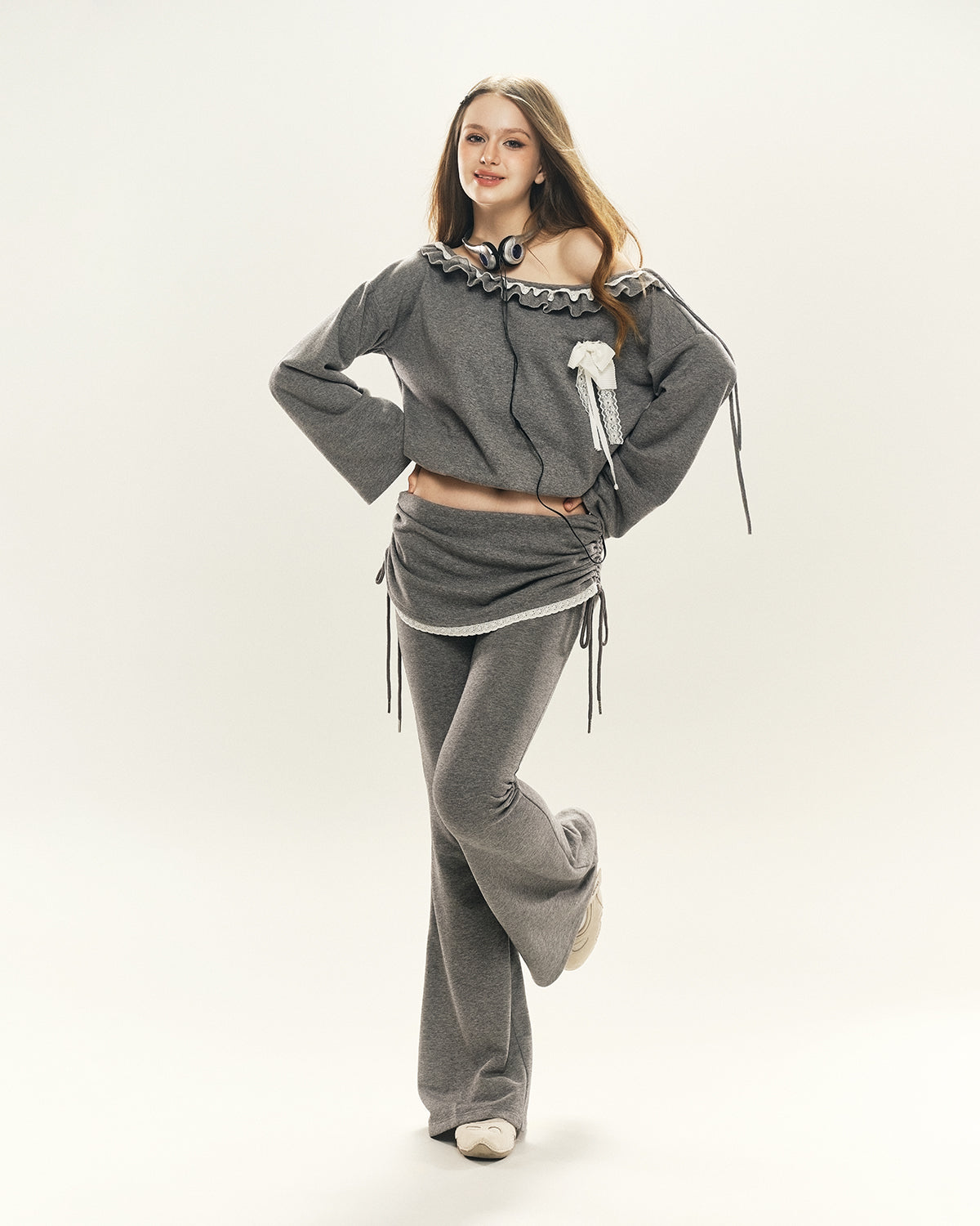 Set Whisper Top & Flair Pant by Narcotics