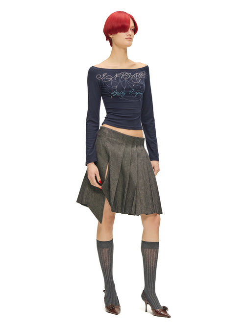 "Chandelier" Navy by Sultry Virgin