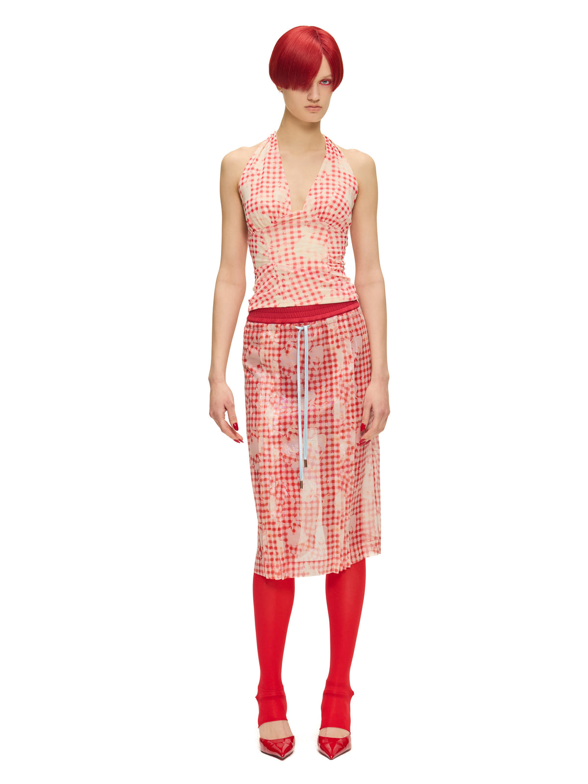 “Appetite” Skirt Red by Sultry Virgin