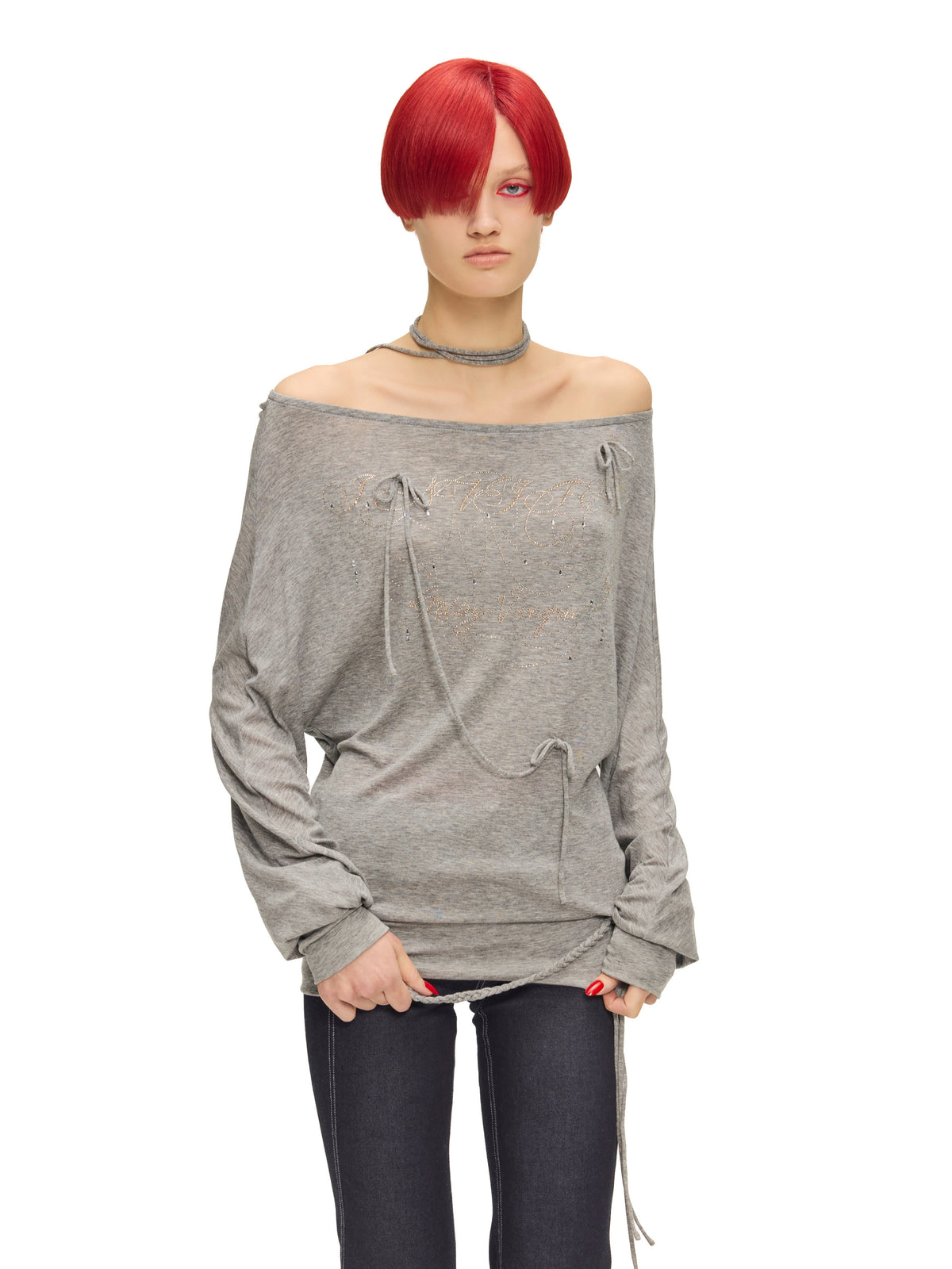 "Hostess" Batwing Top by Sultry Virgin