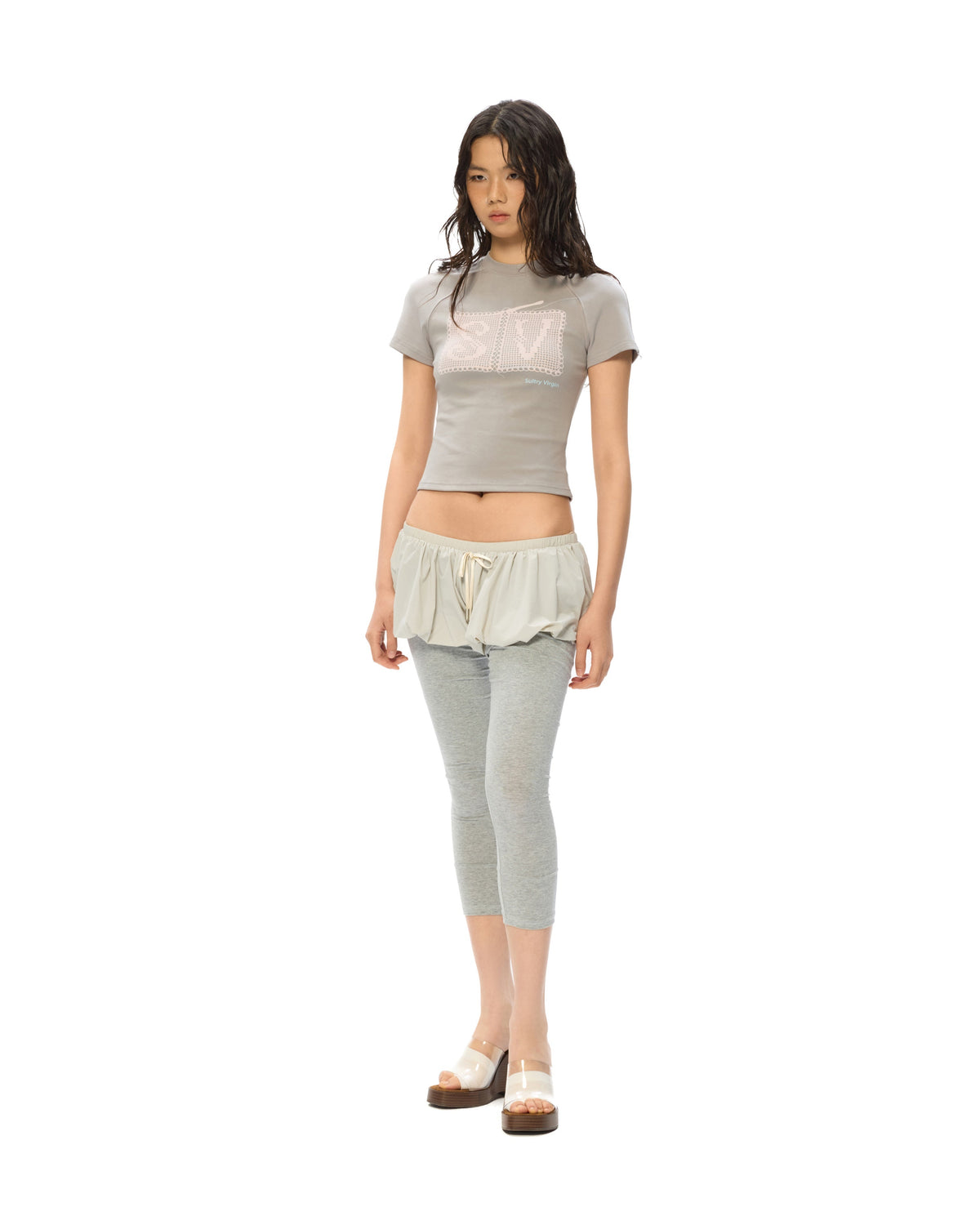 "Virgin Crochet"  Tee by Sultry Virgin