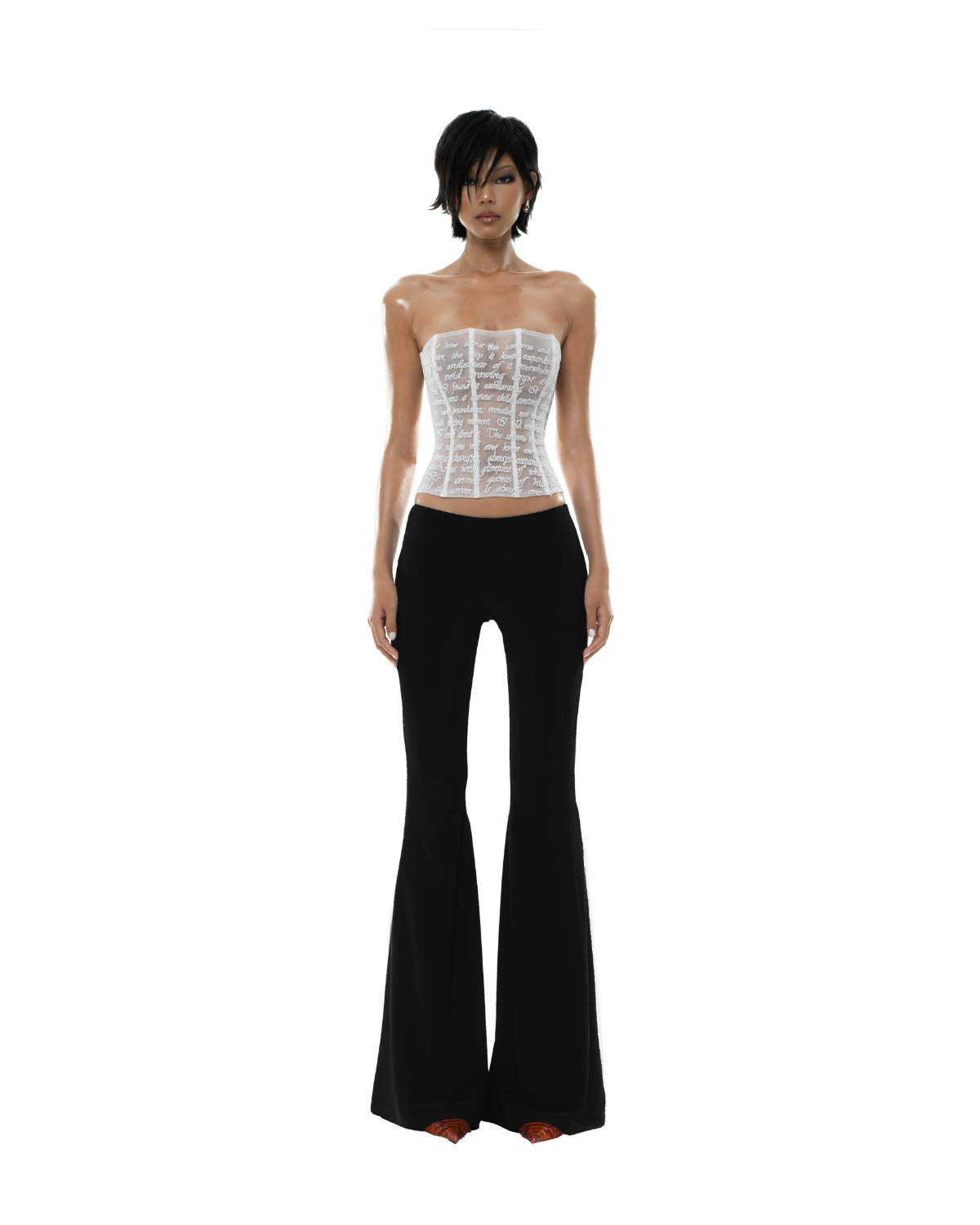 Poco Flare Pants - Black by Huelleyrose