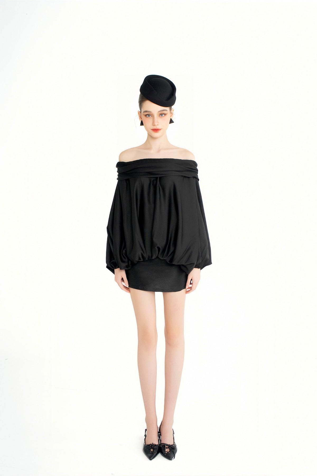Satin Rush Set - Black by Emchic