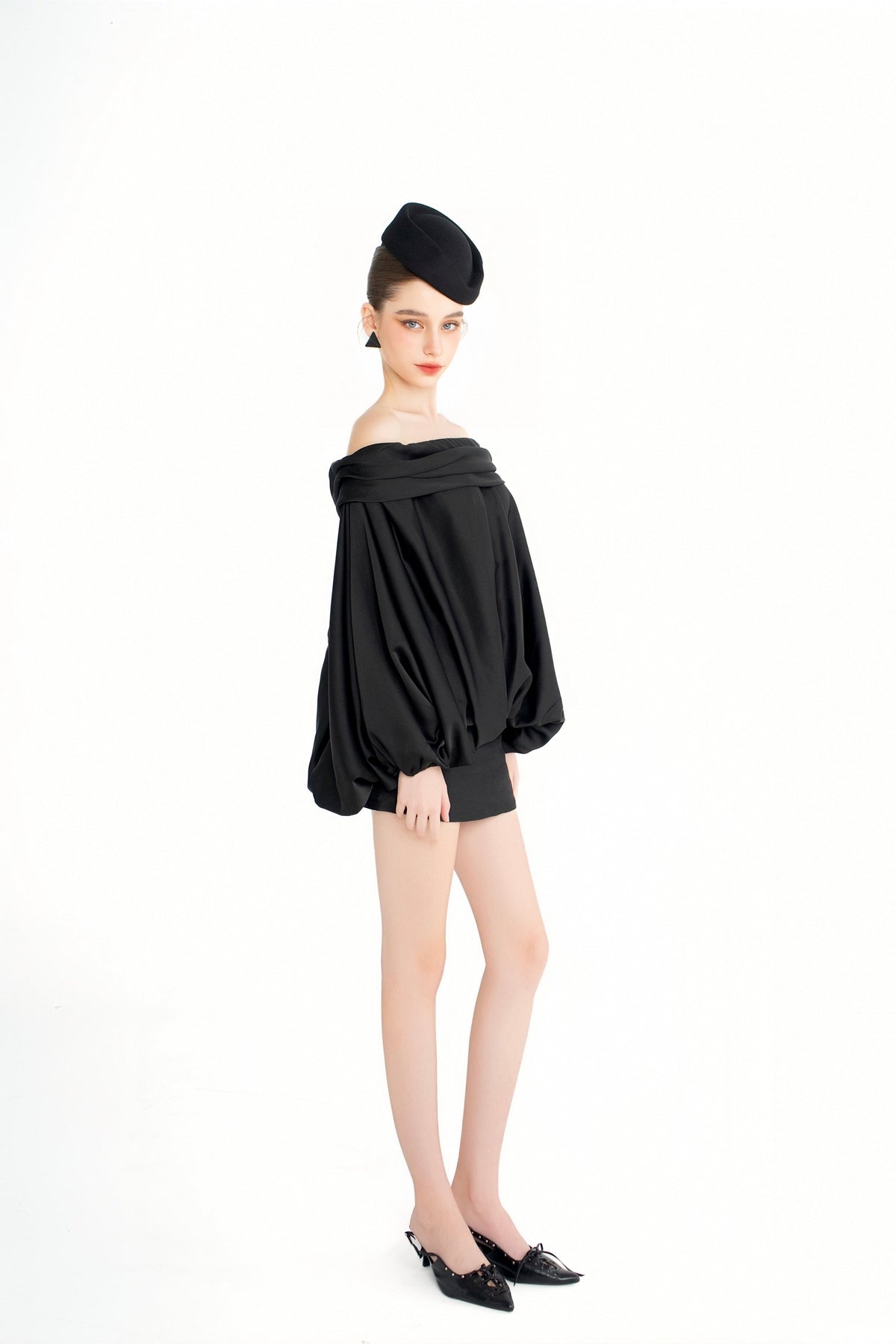 Satin Rush Set - Black by Emchic