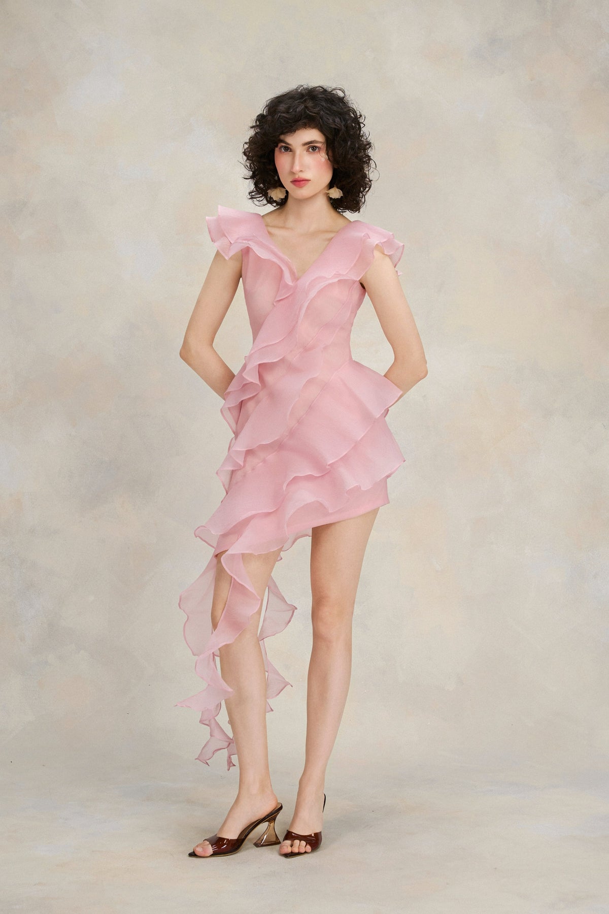 Summer Muse Dress - Pink by Emchic