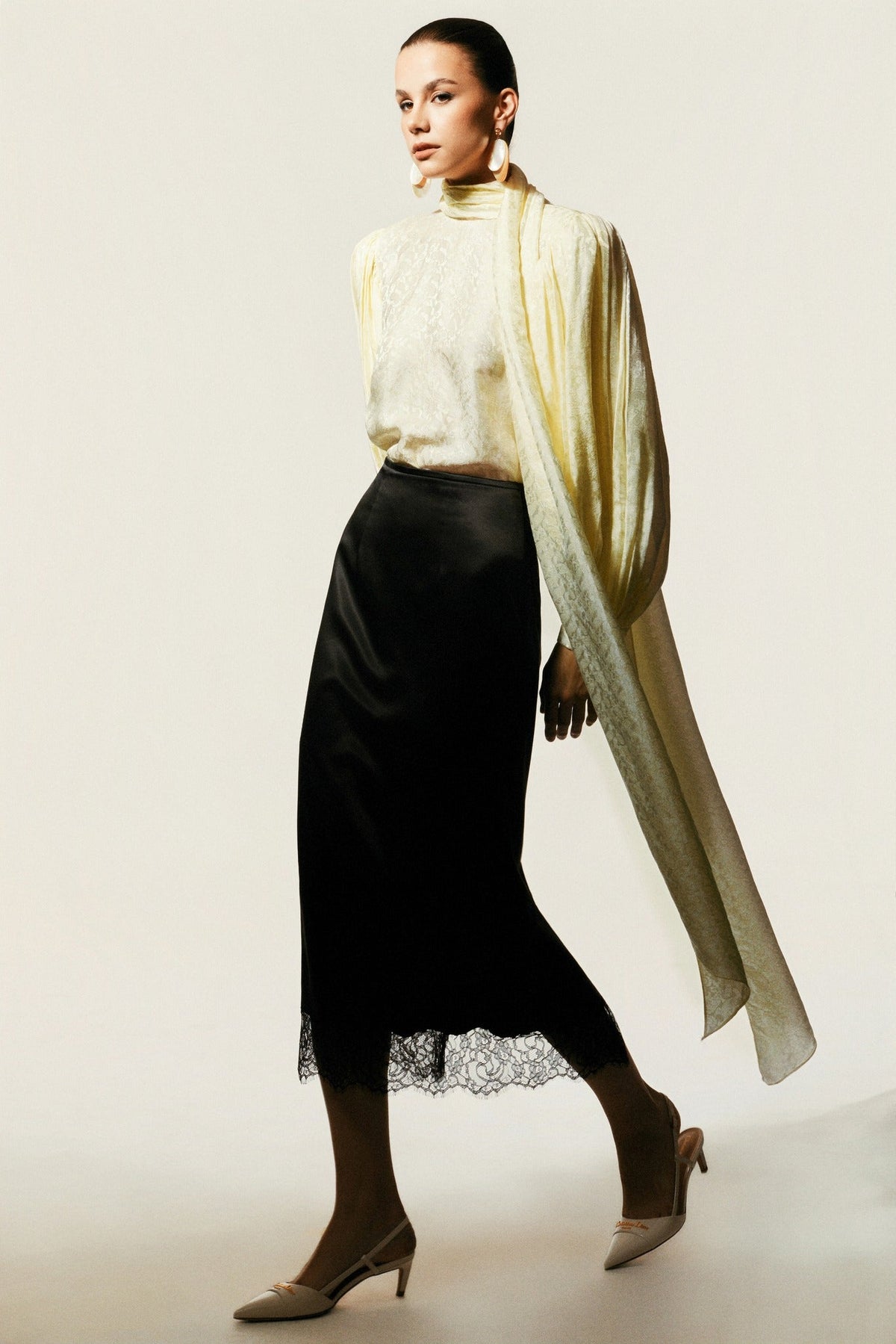 Riviera Silk Blouse by HUONG Boutique