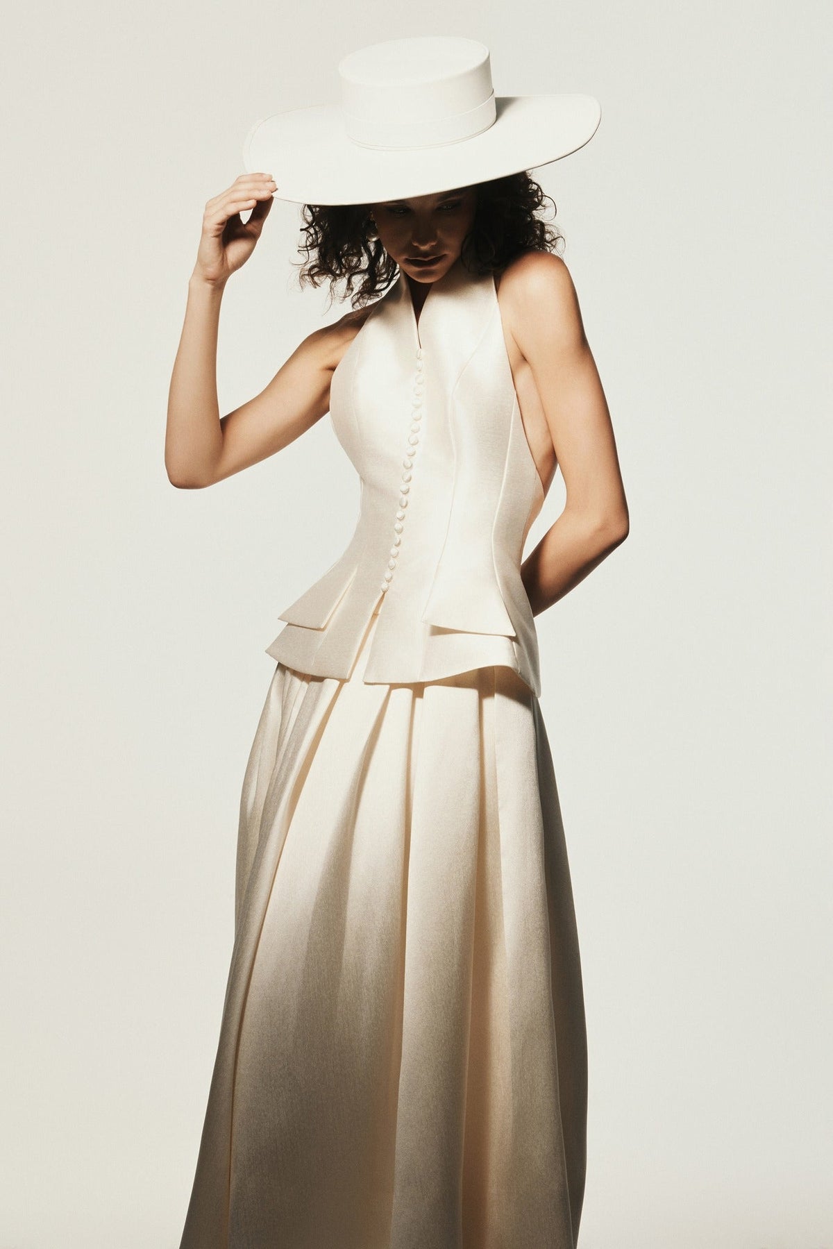 Grace Textured Skirt by HUONG Boutique
