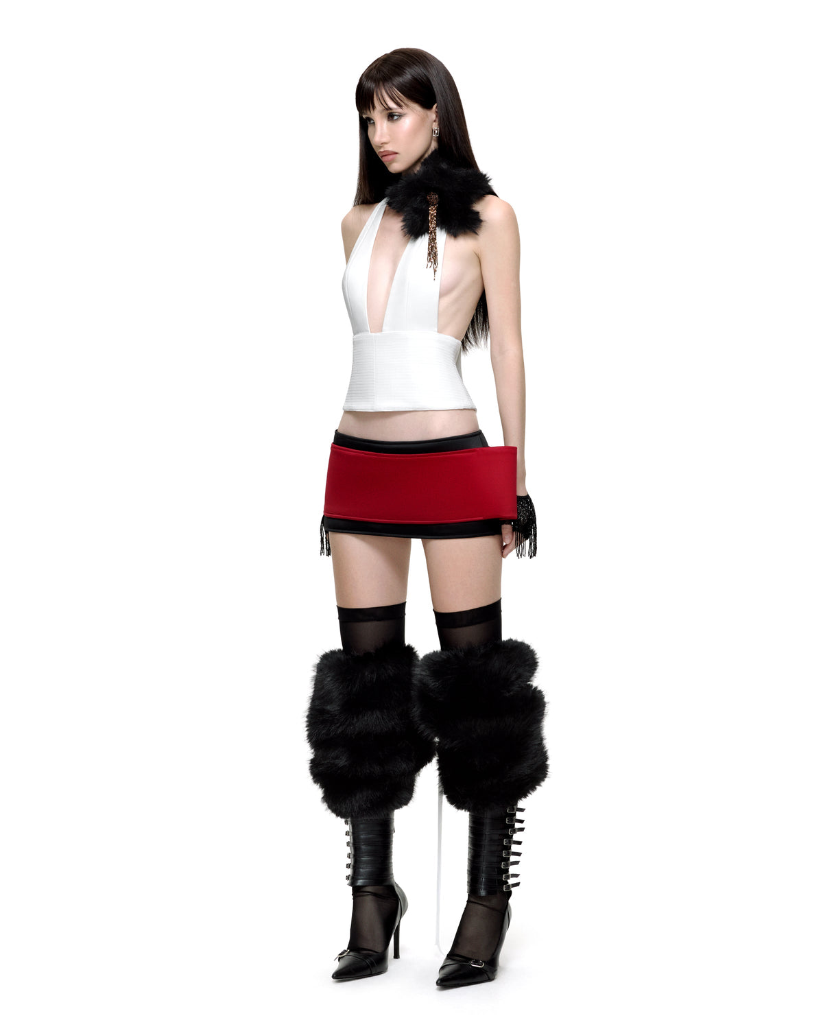JILL CORSET TOP (WHITE) by BUPBES