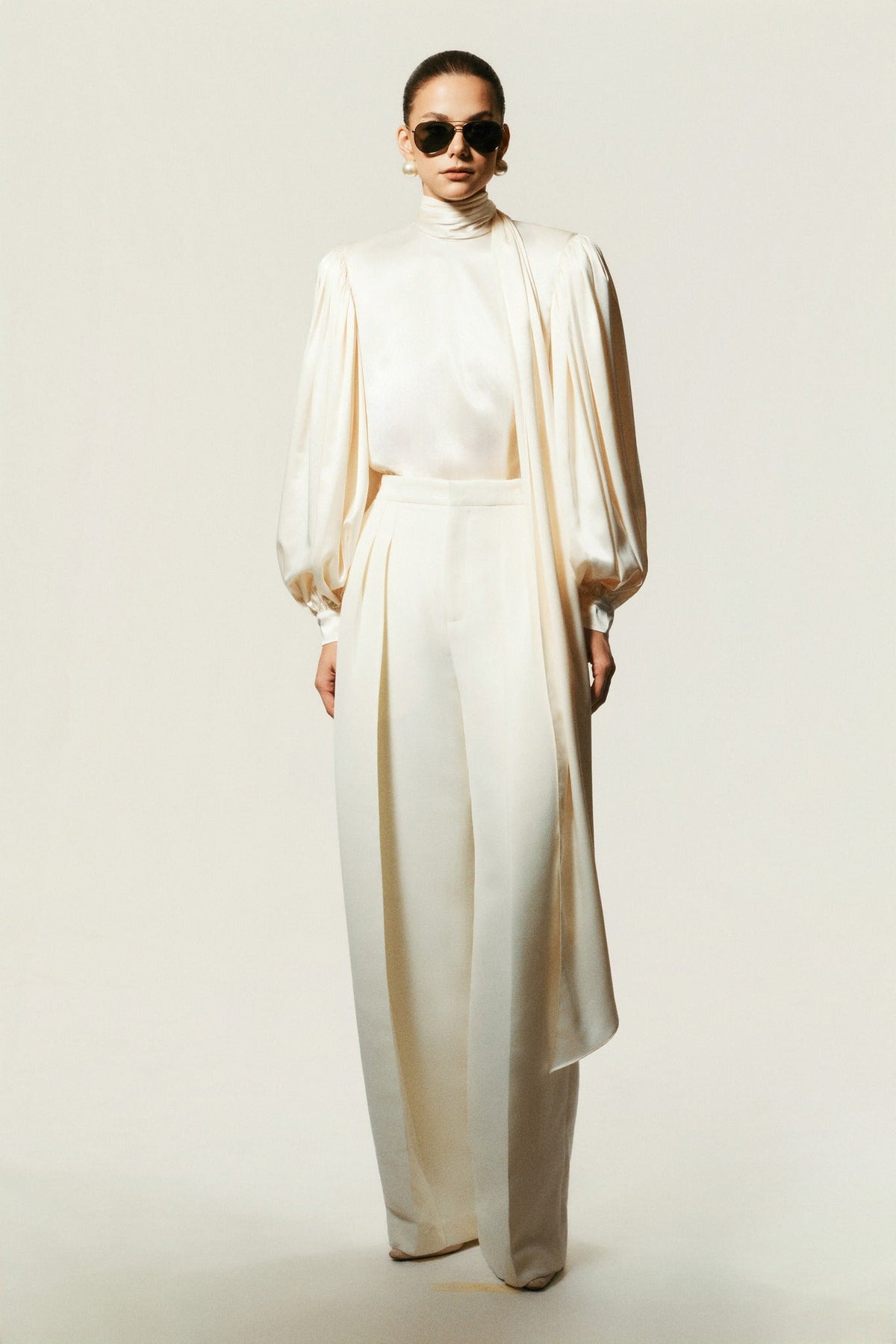 Iconic Silk Blouse by HUONG Boutique