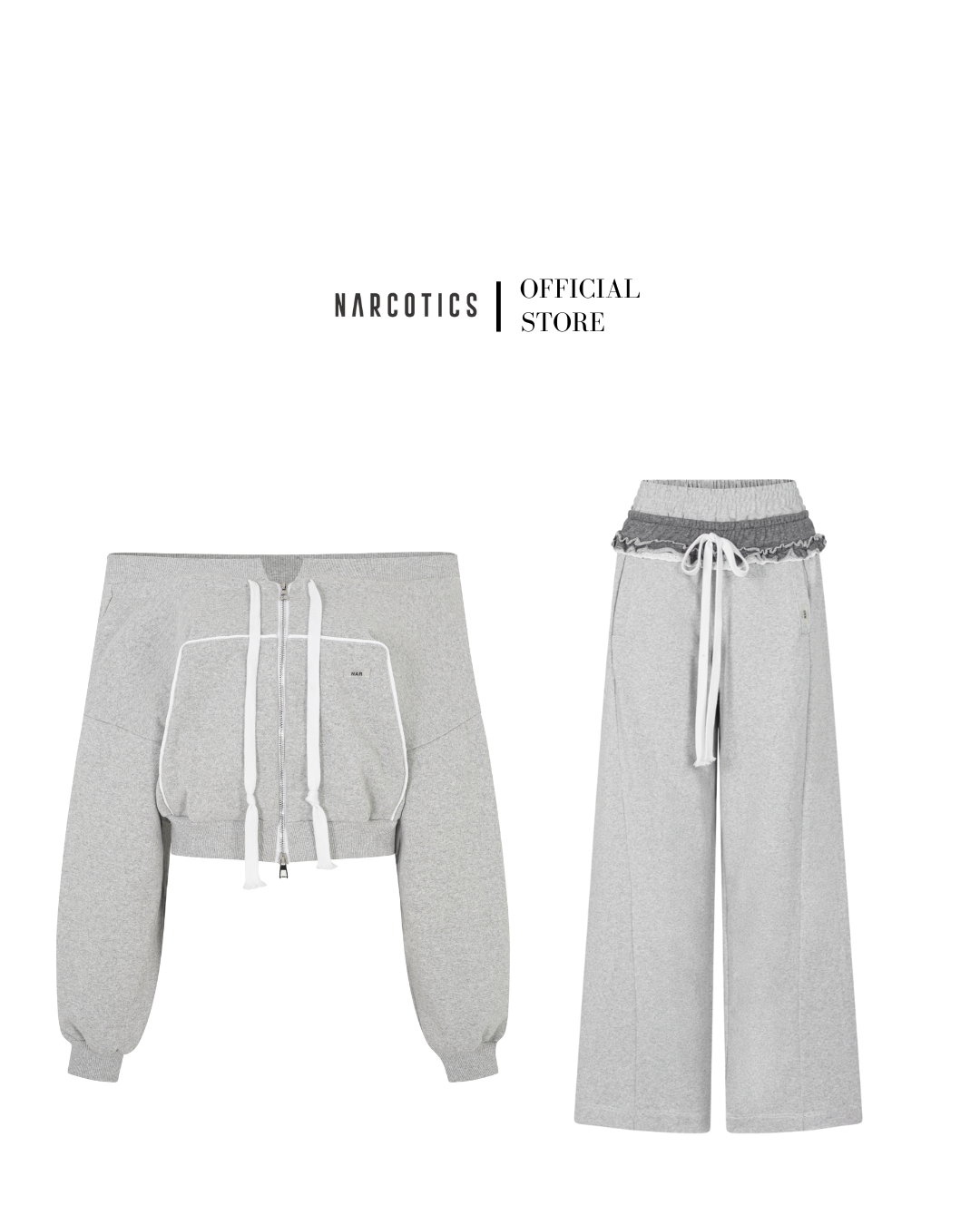 Set Moonlit Hoodie & Wide Pant by Narcotics