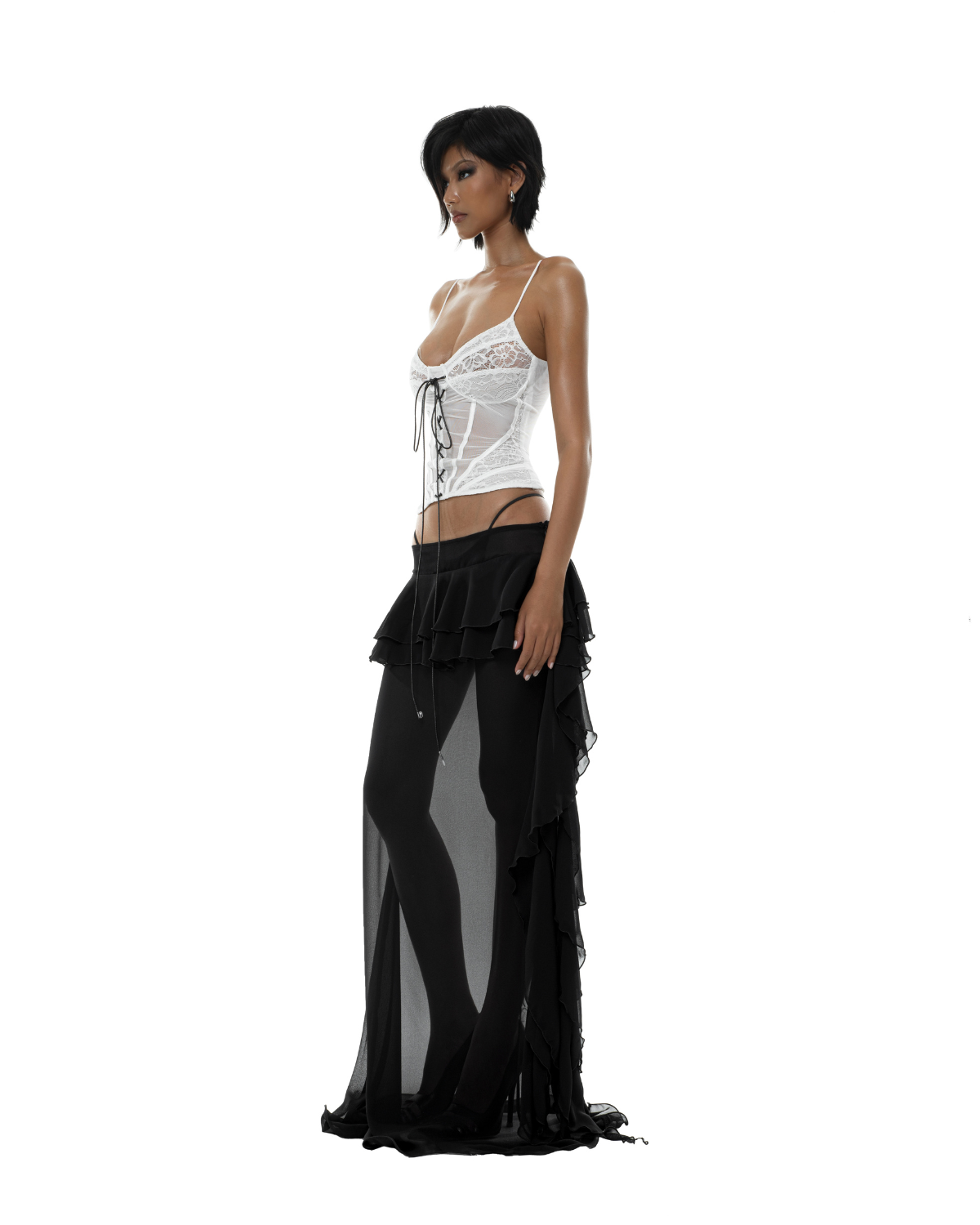 Mai Skirt - Black by Huelleyrose
