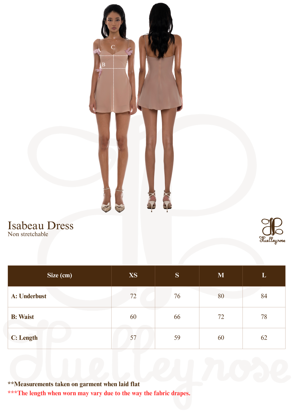Isabeau Dress - Brown by Huelleyrose