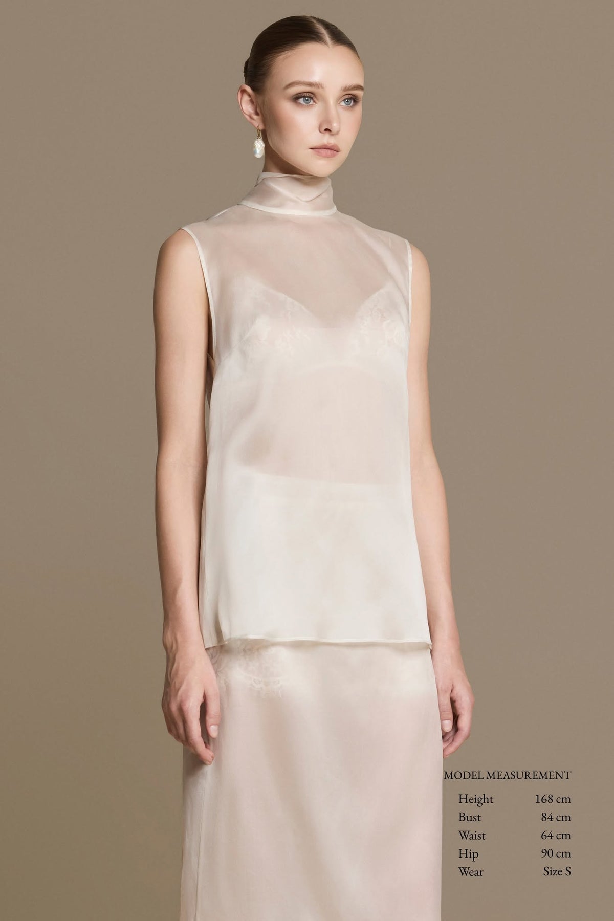 Transparia Organza Blouse by HUONG Boutique