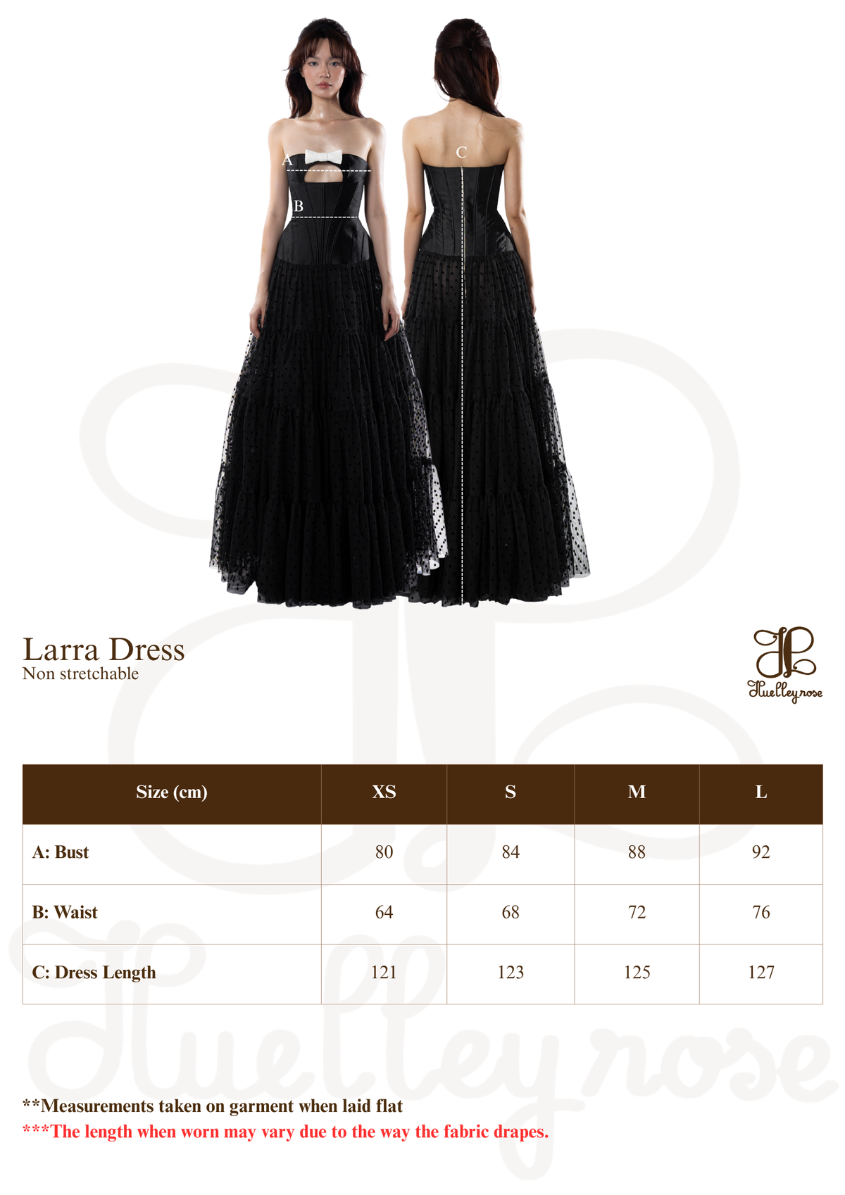 Larra Dress by Huelleyrose