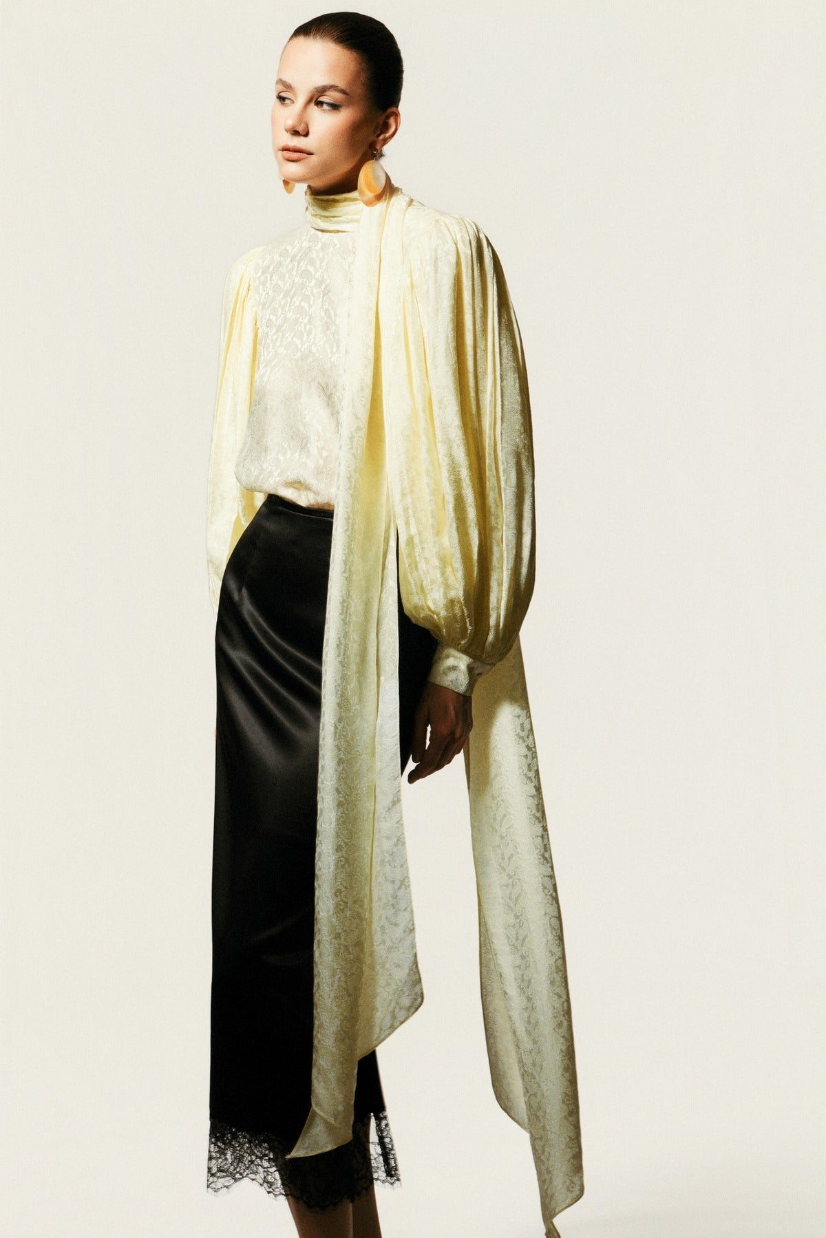 Riviera Silk Blouse by HUONG Boutique