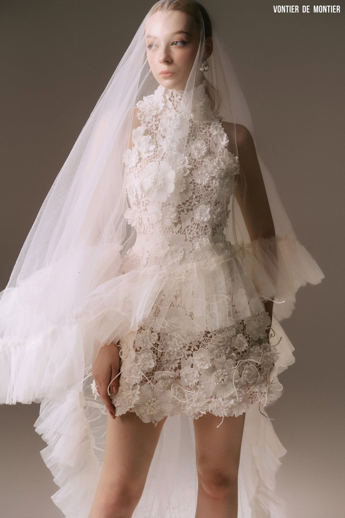 White Belle Jardin Dress by Keira Tong