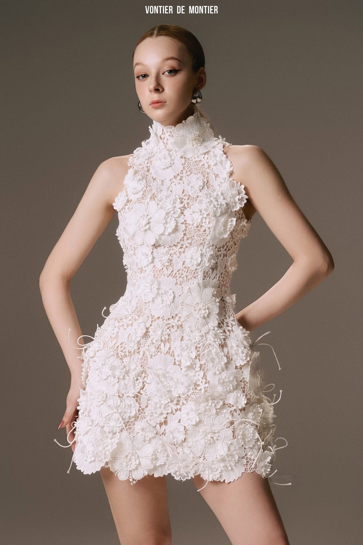 White Belle Jardin Dress by Keira Tong