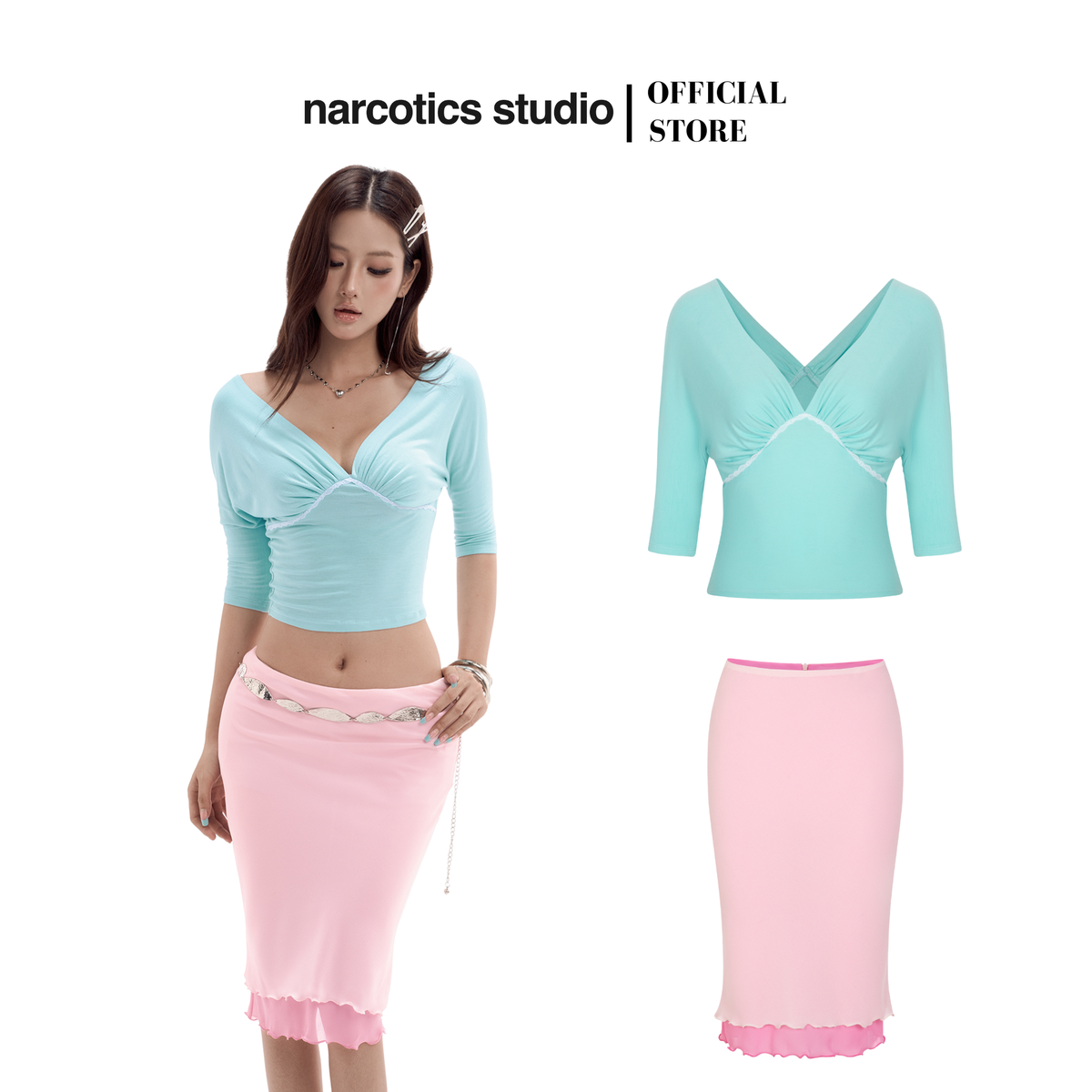 Mari Top & Rosie Skirt by Narcotics
