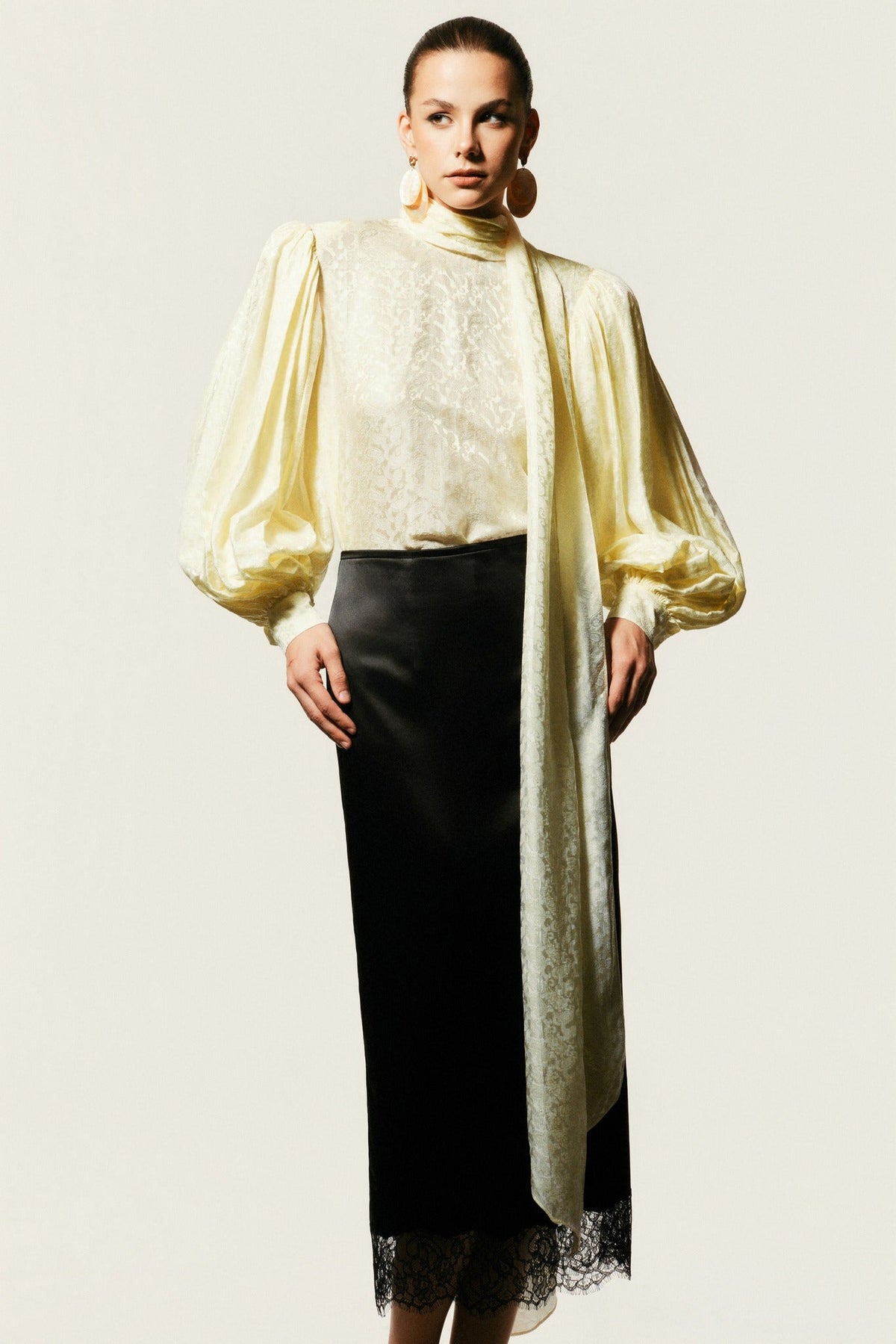 Noir Skirt by HUONG Boutique
