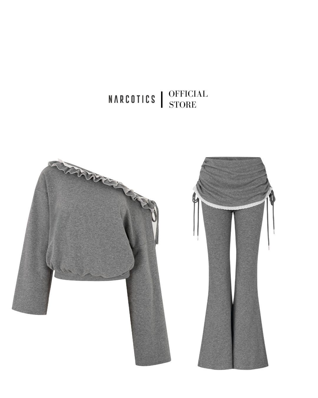 Set Whisper Top & Flair Pant by Narcotics