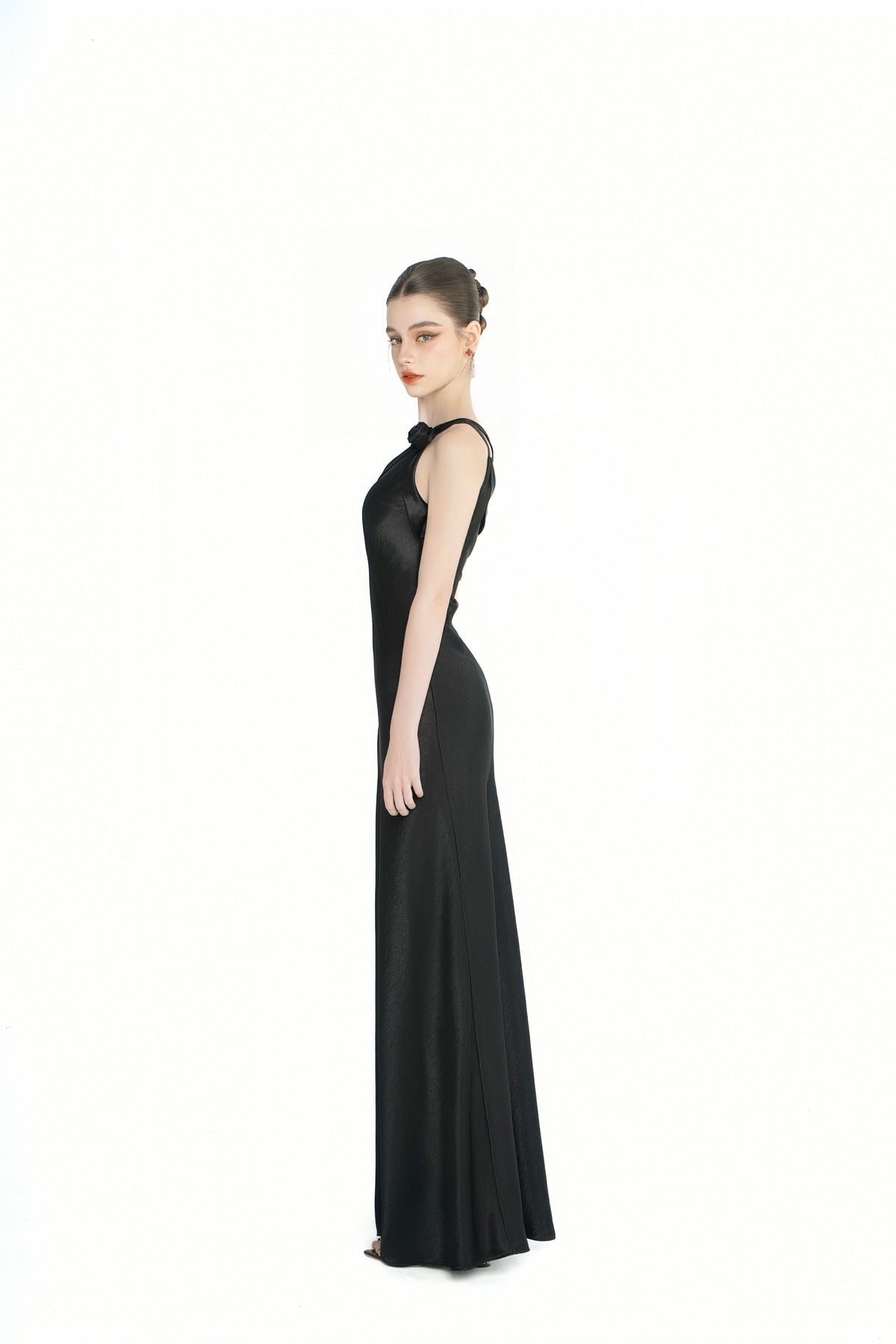 Floraine Dress - Black by Emchic