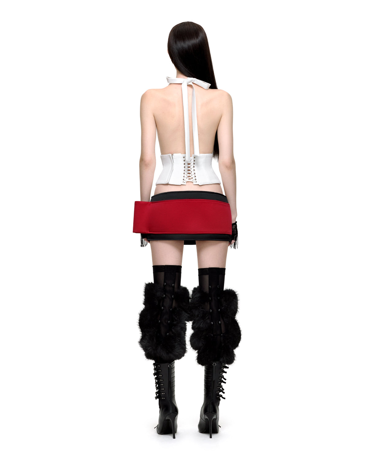 JILL CORSET TOP (WHITE) by BUPBES