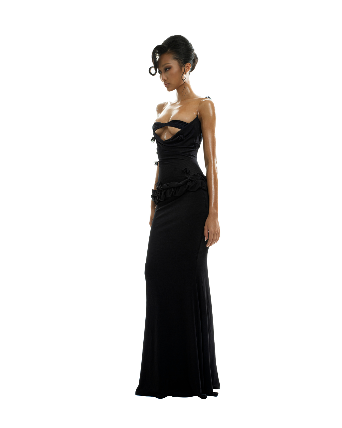 Sok Vy Dress - Black by Huelleyrose