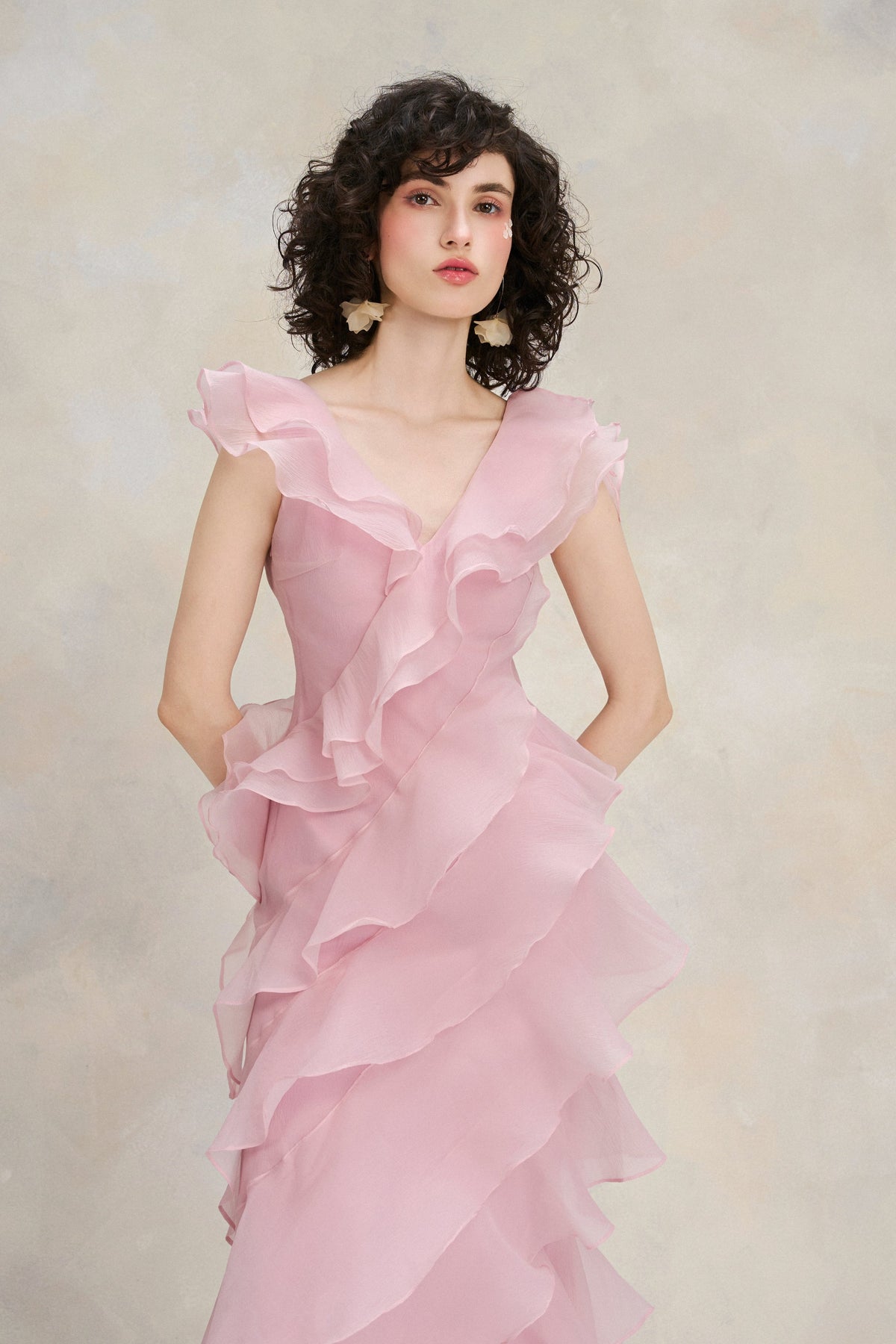 Cloud 9 Dress - Pink by Emchic