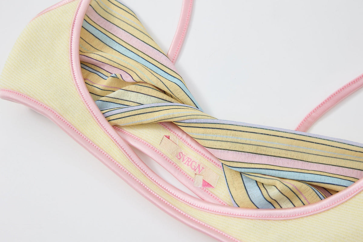 “Beach Club” Twist Bra by Sultry Virgin