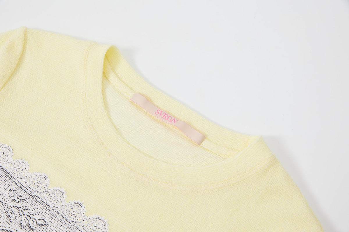 "BEACH PLEASE" Terry Tee by Sultry Virgin