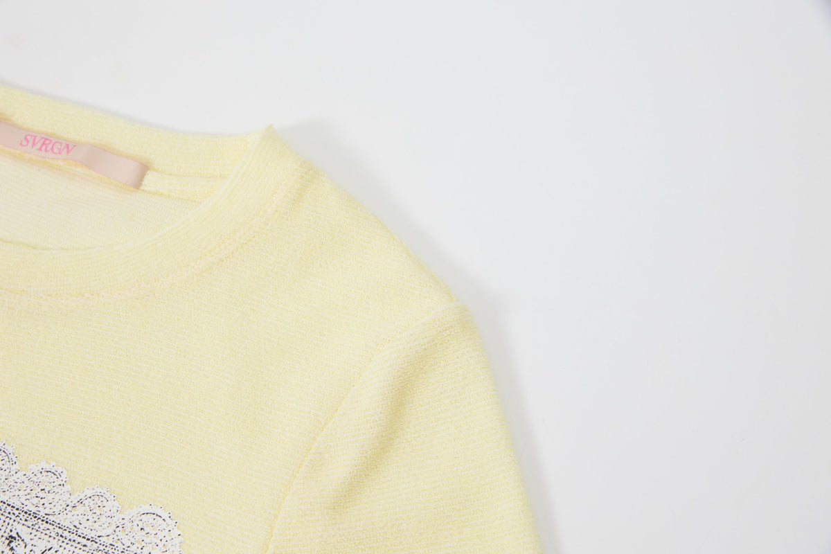 "BEACH PLEASE" Terry Tee by Sultry Virgin