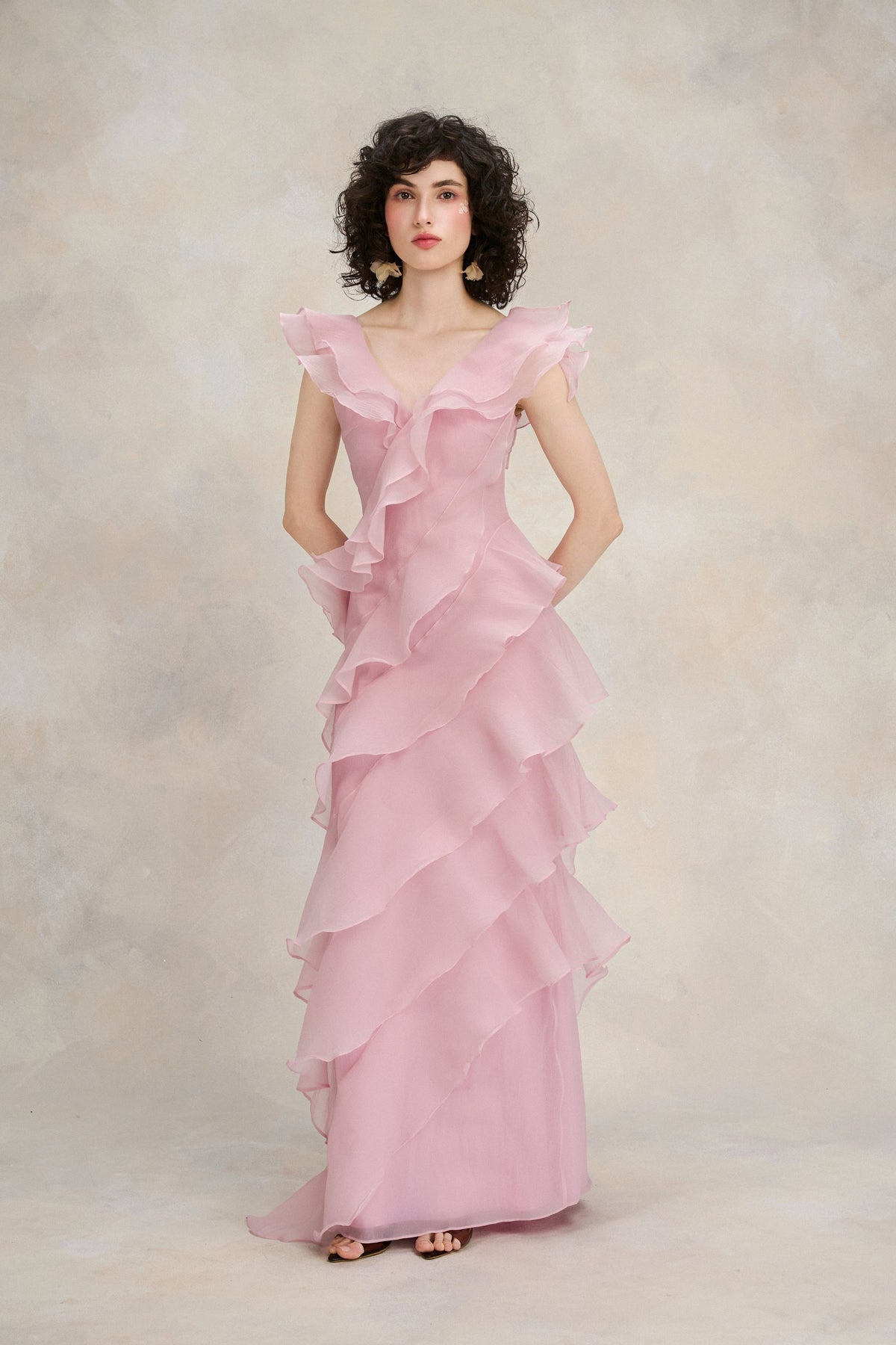 Cloud 9 Dress - Pink by Emchic