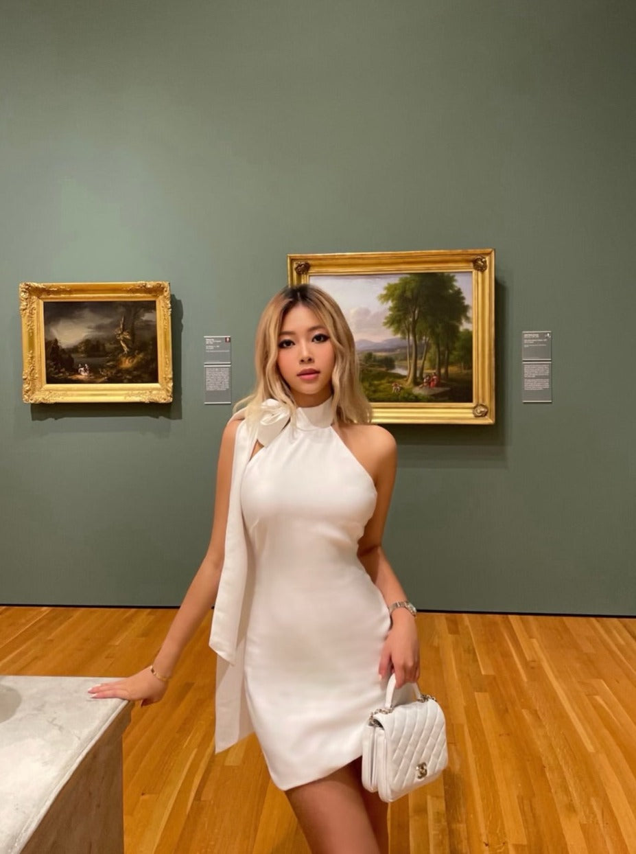 Colette White Dress by The Nicolétte House