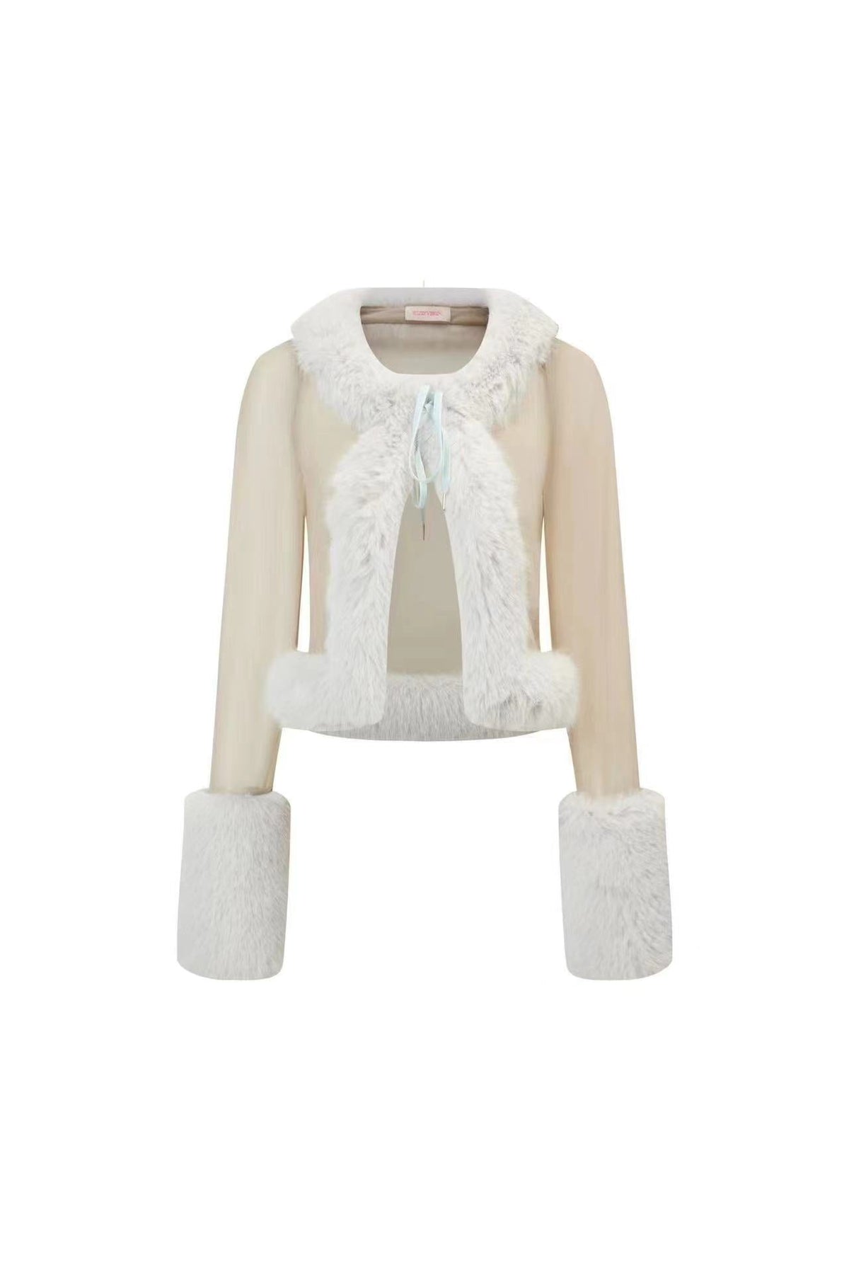 Fur Strap Cardigan by Sultry Virgin