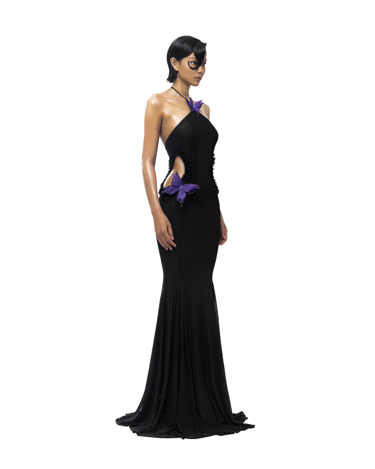 Darya Dress - Black by Huelleyrose