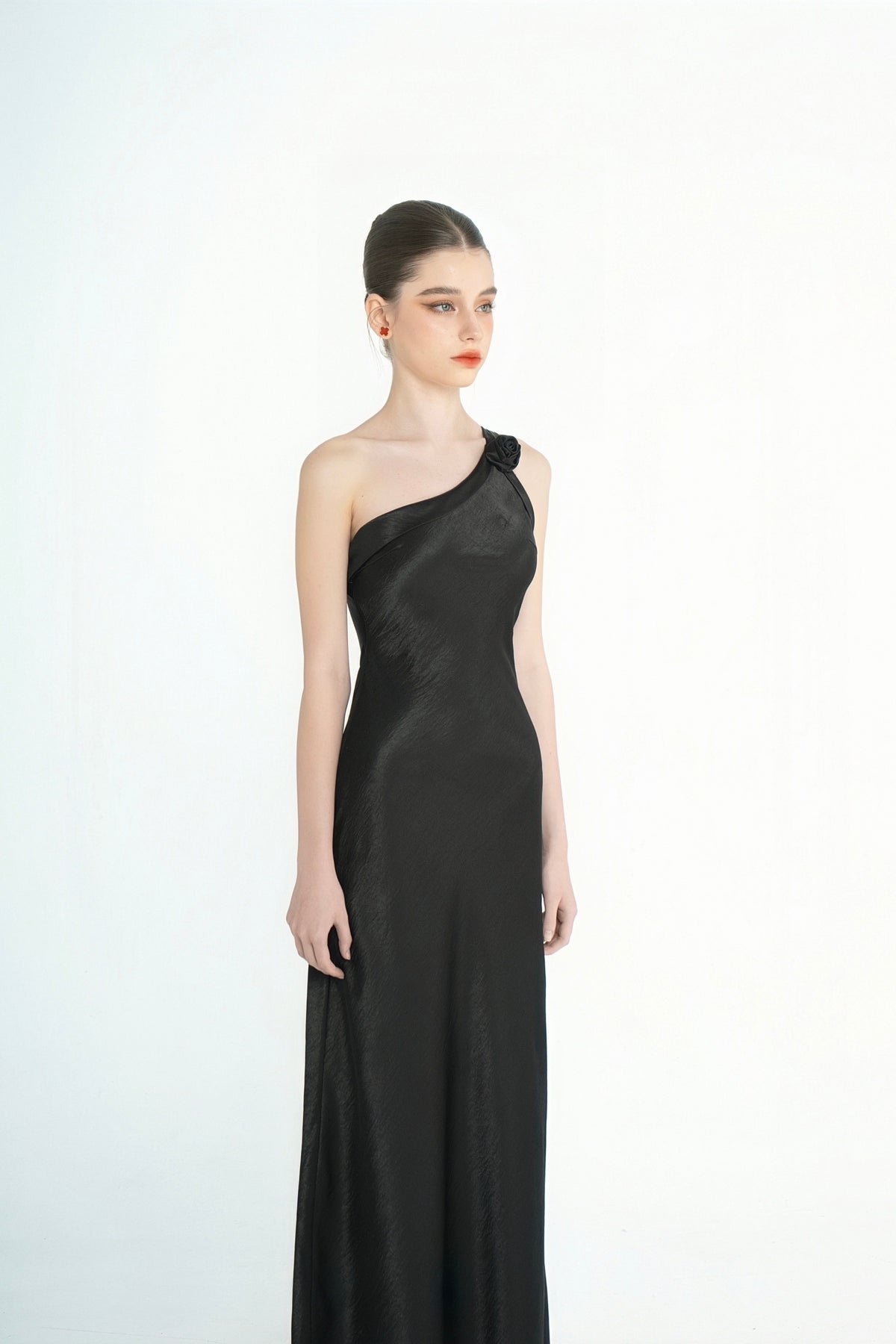 Floraine Dress - Black by Emchic