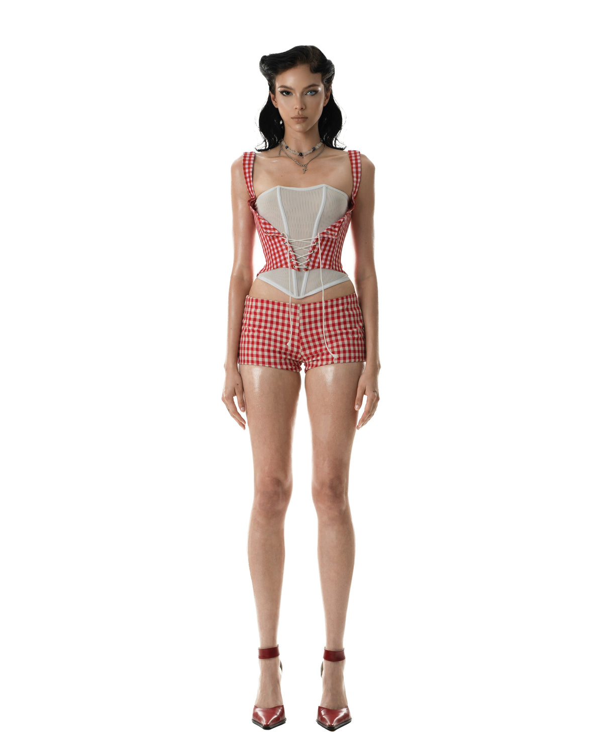 Monica Mesh Corset by Huelleyrose