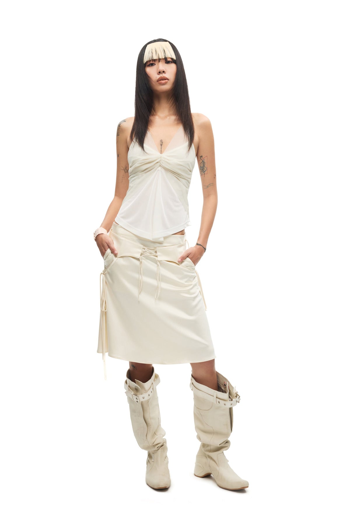 “Filter”Top White by Sultry Virgin
