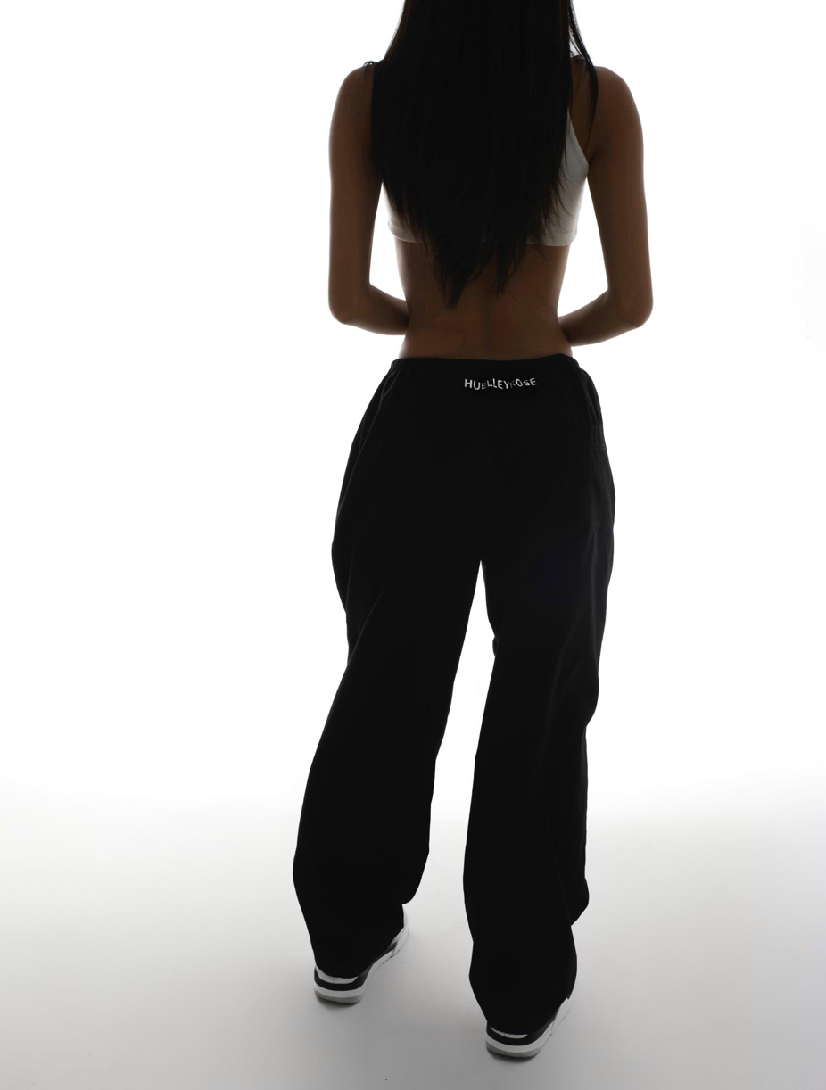 KHAKI BLACK PANTS by Huelleyrose