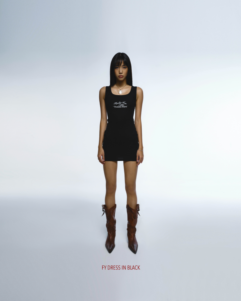FY DRESS - BLACK by Huelleyrose