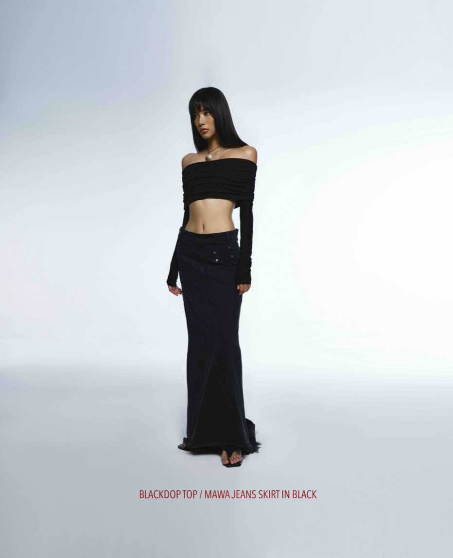 MAWA JEANS SKIRT by Huelleyrose