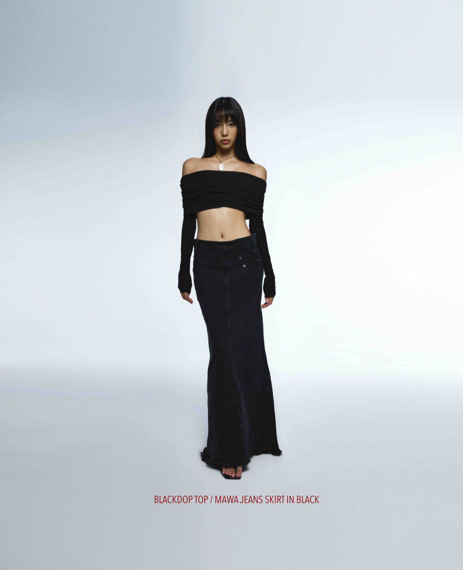 MAWA JEANS SKIRT by Huelleyrose