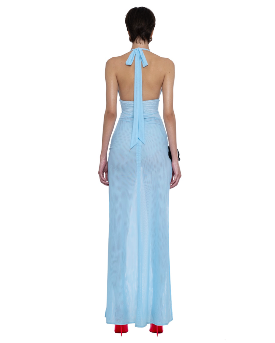 ETHEREAL BLUE DRESS by Huelleyrose