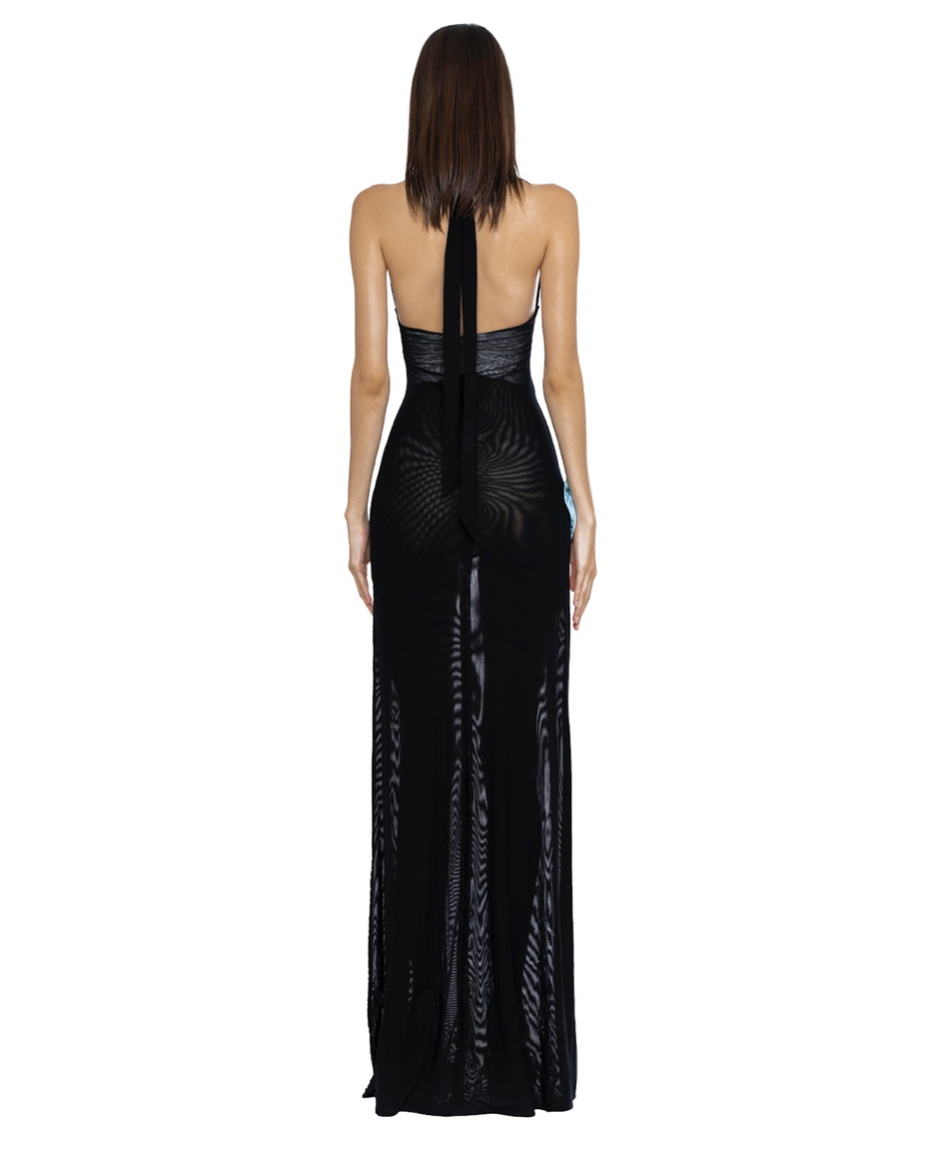 ETHEREAL BLACK DRESS by Huelleyrose