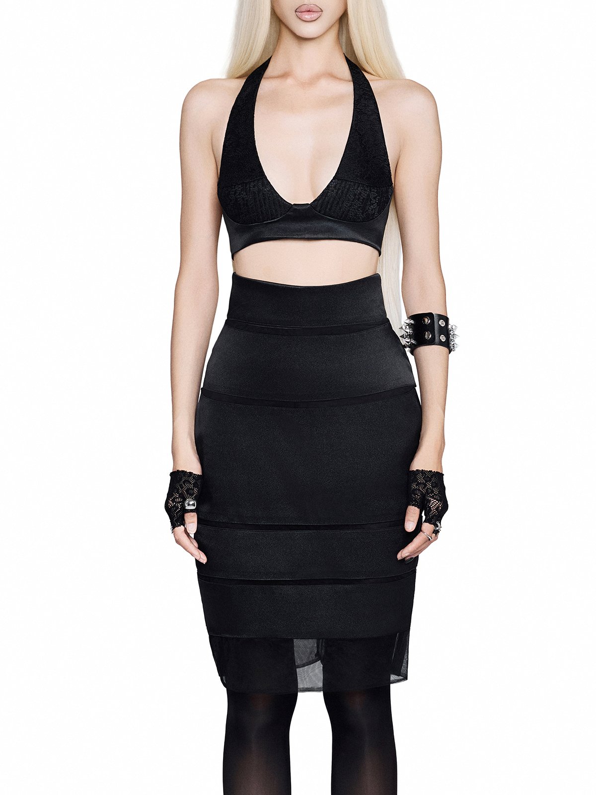 SIREN SKIRT – BLACK by Rue de Rue