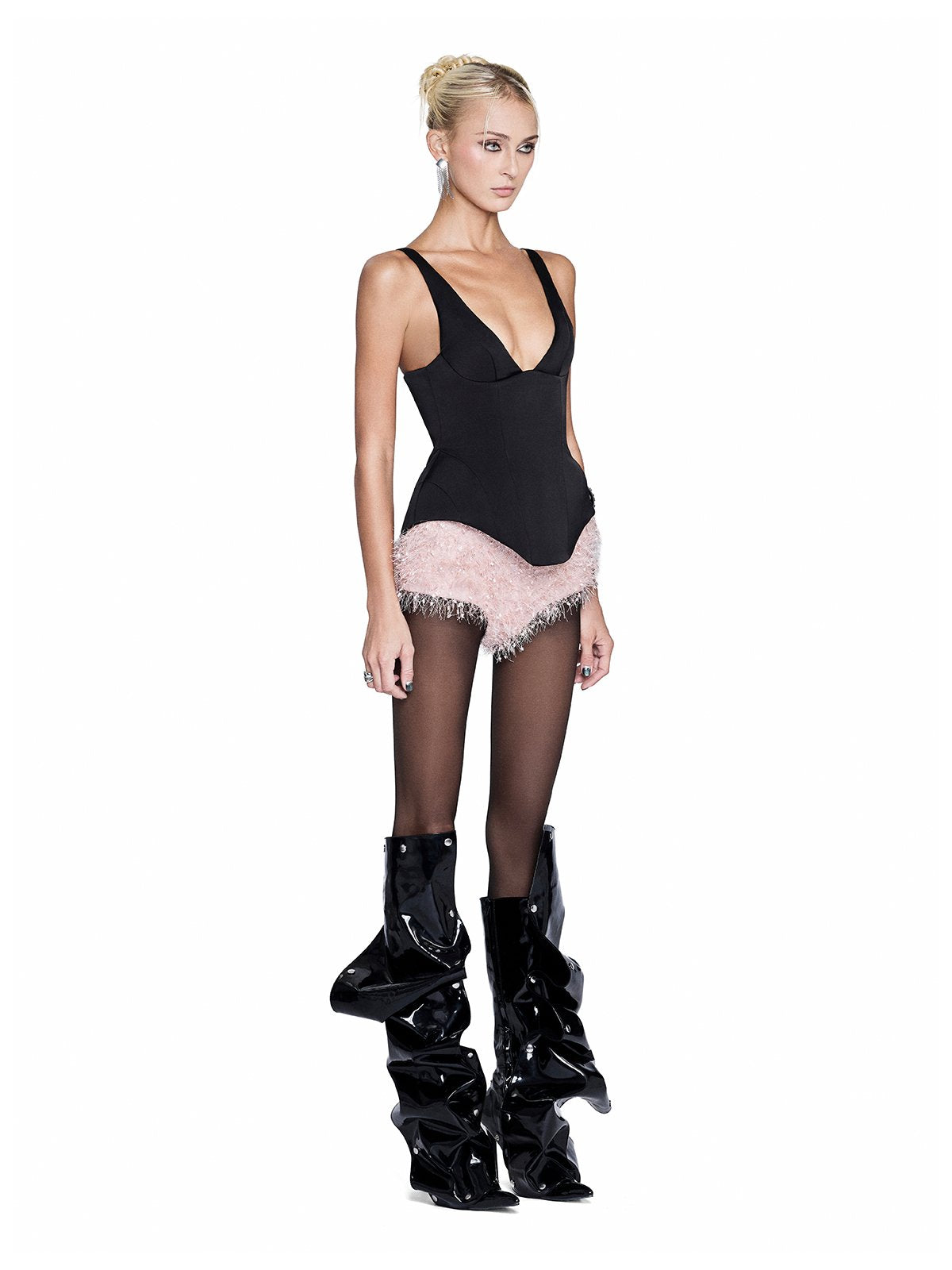 NOIR SHORT – PINK by Rue de Rue