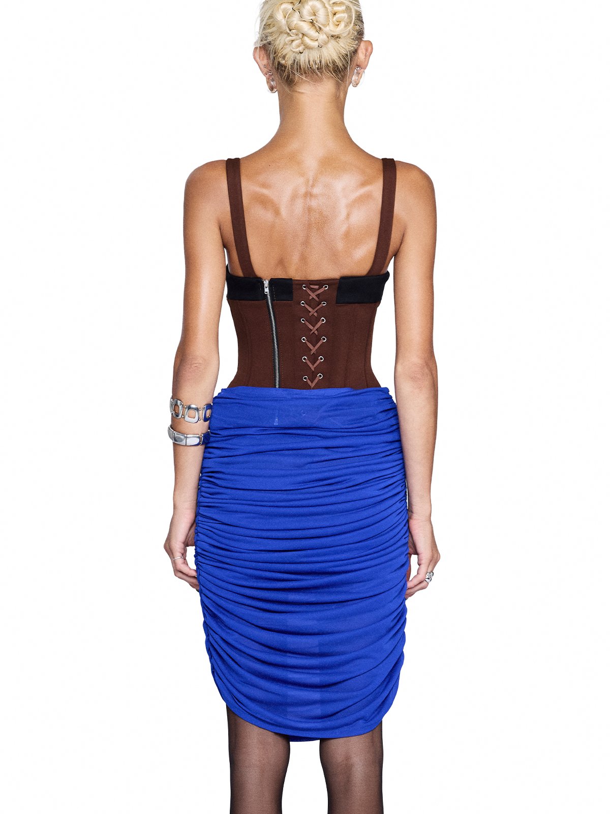 MAEL SKIRT – BLUE by Rue de Rue