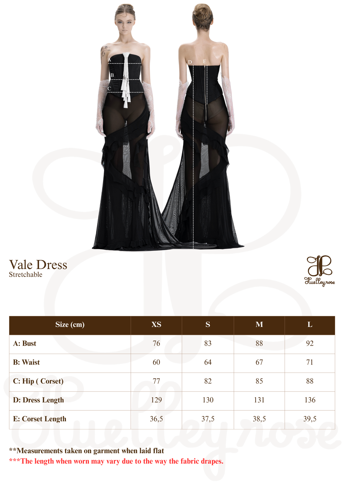 VALE DRESS by Huelleyrose