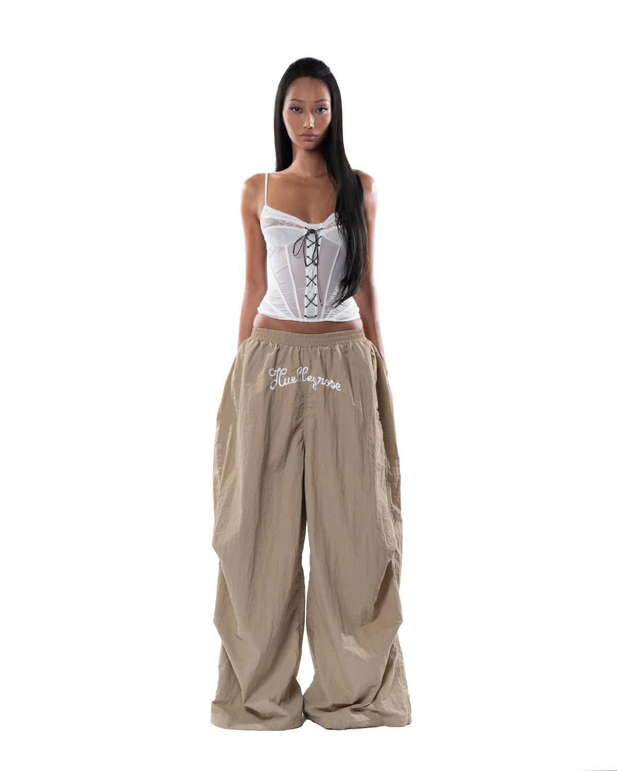 HR B Pants - Beige by Huelleyrose