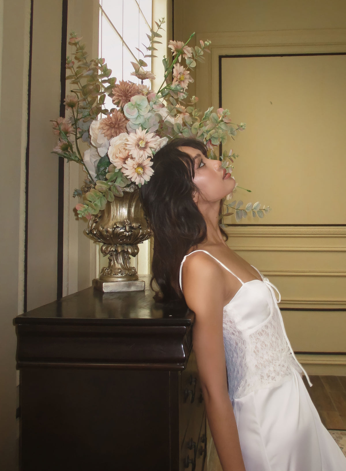 Cynthia Long White Dress by The Nicolétte House